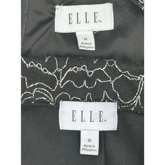 Elle 2 Piece Set - Skirt and Sleeveless Top - Business Office Party M (10) - Picture 6 of 9